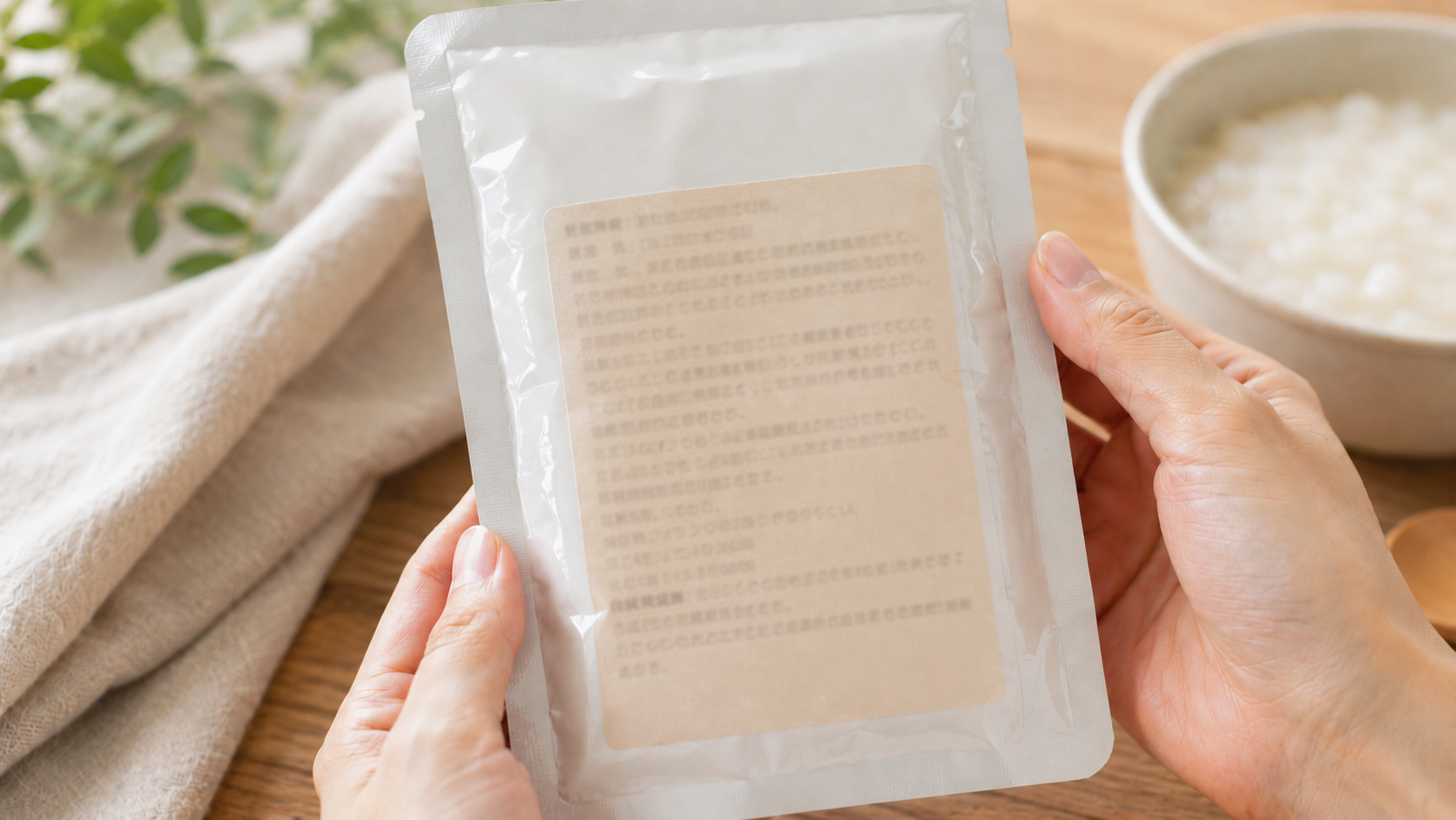 原材料表示のアップ・添加物の位置がわかるイメージ