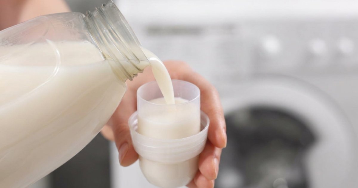 無香料の柔軟剤を使うイメージ